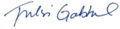 Tulsi Gabbard Signature