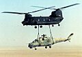 US Army 160th SOAR(A) CH-47 sling-load a Mi-24 out of Chad-Operation Mount Hope III