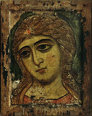 Archivo:Unknow - The Angel with Golden Hair - Google Art Project