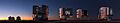 Very Large Telescope against a beautiful twilight on Cerro Paranal