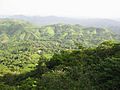 Vista parcial del pueblo desde la cuspide del cerro