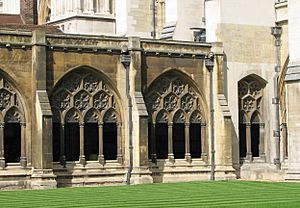 Archivo:Westminster Abbey cloister