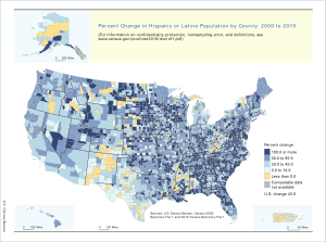 Archivo:2010 US Census Percent Change in Hispanic Population by County