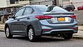 2019 Hyundai Accent 1.6L, rear 10.8.19