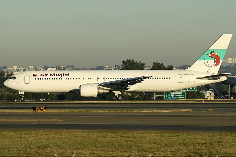Air Niugini Boeing 767-300ER Monty
