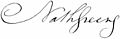 Appletons' Greene Nathanael signature