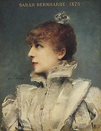 Archivo:Bernhardt, Sarah (1844-1923) - 1875 - ritratta da Abbema, Louise (1858-1927)