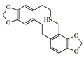 Bis 1,3 benzodioxolo 4,5-c 5',6'-g azecina
