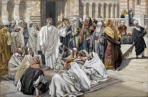 Archivo:Brooklyn Museum - The Pharisees Question Jesus (Les pharisiens questionnent Jésus) - James Tissot