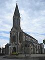 Captieux (Gironde Fr), l'église