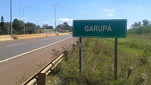 Cartel Garupá (Provincia de Misiones, Argentina).jpg
