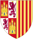 Coat of Arms of Eleanor of Aragon as Queen of Castile.svg