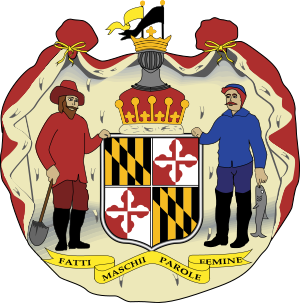 Archivo:Coat of arms of Maryland