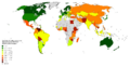 Countries by adherence to the Rule of Law (2017–18)