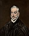 El Greco - Portrait of Antonio de Covarrubias - Google Art Project