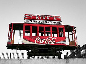 Archivo:El tranvia de Santa Marta