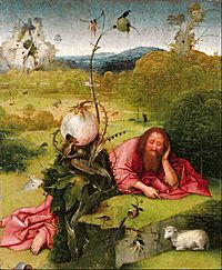 Archivo:Hieronymus Bosch - Saint John the Baptist in the Desert - Google Art Project