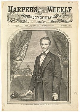 Hon. Abraham Lincoln, born in Kentucky, February 12, 1809 (Boston Public Library).jpg