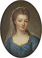 Jean Marie Ribou, Portrait de Louise-Françoise de Bourbon (c. 1776, Musée Condé)