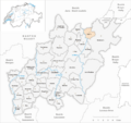 Karte Gemeinde Ogens 2013