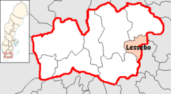Lessebo Municipality in Kronoberg County.png