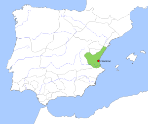 Archivo:Location map Taifa of Valencia