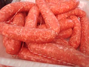 Archivo:Longanizas frescas de carne de cerdo