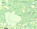 Map commune FR insee code 33095