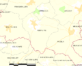Map commune FR insee code 62422