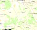 Map commune FR insee code 89149