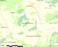 Map commune FR insee code 89284