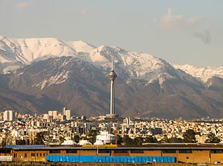 Milad Tower from Mehrabad view.jpg