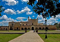Monastery of San Bernardino de Siena, Valladolid, Mexico
