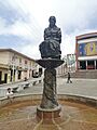 Monumento a la Tejedora Aguadeña - 01