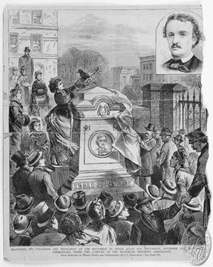Archivo:Poe Grave at Westminster 1
