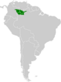 Polioptila facilis map