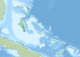 Isla Larga ubicada en Bahamas