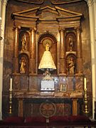 Retablo de la capilla de la Virgen del Pilar. Iglesia de San Hipólito de Córdoba