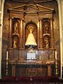 Retablo de la capilla de la Virgen del Pilar. Iglesia de San Hipólito de Córdoba