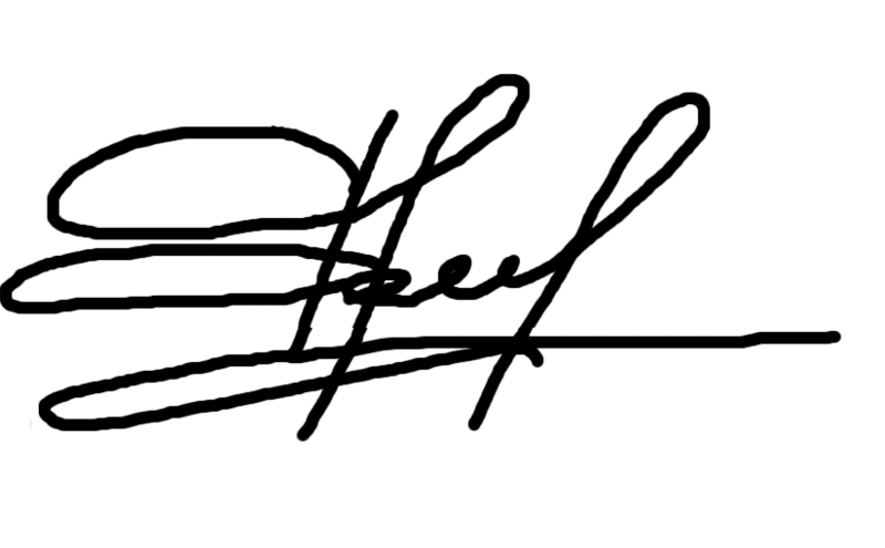 Signature of Mikhail Mishustin