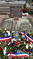 Tombe du général Salan, pierre tombale, cimetière de Vichy