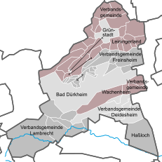 Verbandsgemeinden in DÜW