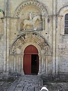 Église Saint-Hilaire de Melle, portail