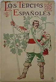 1904, Los tercios españoles, Portada, Pedrero