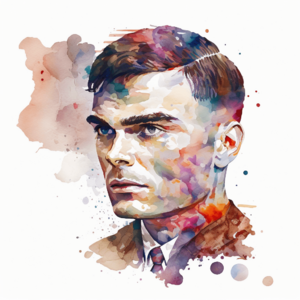 Archivo:Alan Turing in watercolour
