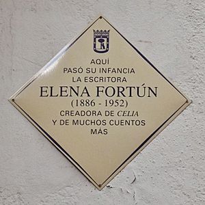 Archivo:Aquí vivió Elena Fortún (cropped)