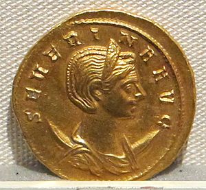 Archivo:Aureliano, emissione aurea per severina, 270-275