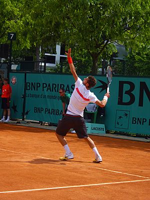 Archivo:Benoît Paire aux qualification de Roland Garros 2010