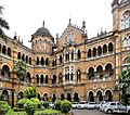 Chhatrapati shivaji terminus, esterno 05