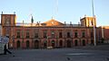 Desde la Plaza el Palacio de Gobierno